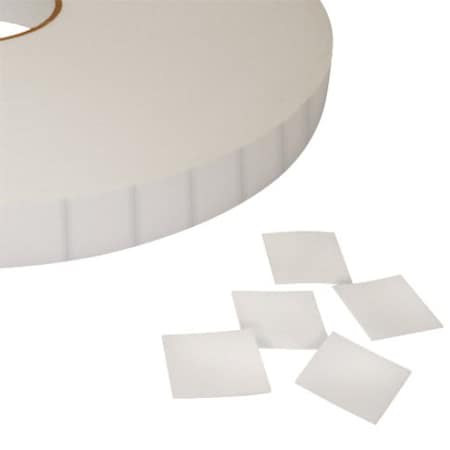 Tape Logic Tape Logic Double-Sided Foam Squares, 1/16", 1/2" x 1/2", White, 1296/Roll T95212
